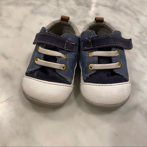 See Kai Run first walker Stevie Blue Denim